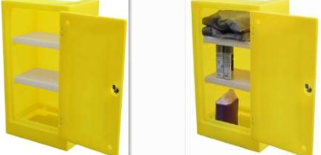 Yellow Plastic Cabinets