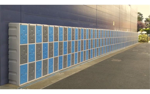 Installation of Plastic Lockers