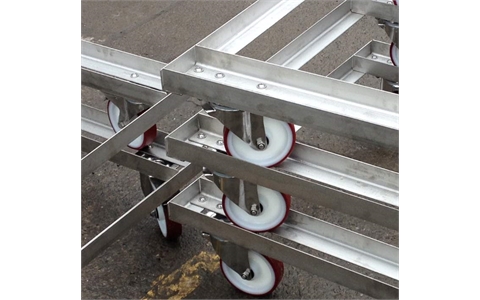 Bespoke Mobile Dollies for pallets and containers