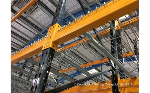 Wire Decks in Pallet Racking