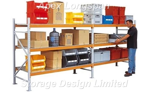 APEX LONGSPAN SHELVING DISCONTINUED.