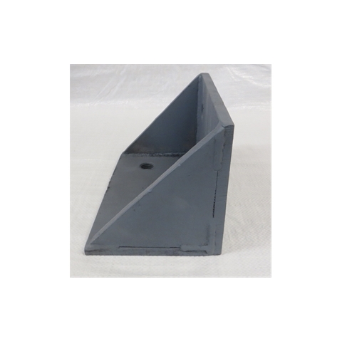 A033 Rubber Front Plate 448x248x50mm 7kg