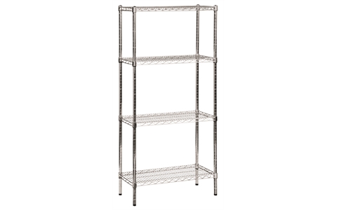 Chrome Wire Shelving Extension Bay