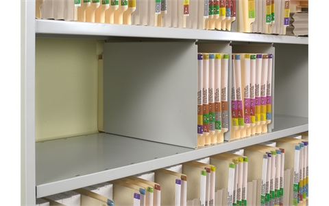 Stormor Shelving Accessories - Document Shelf Divider