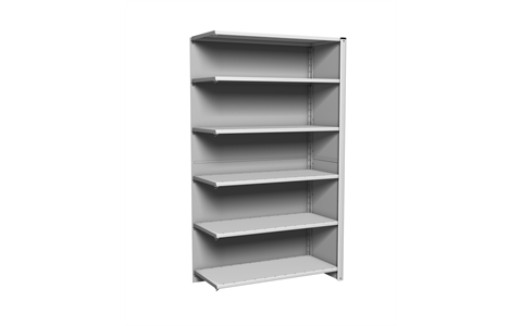 Euro Shelving Fully Clad Extension Bay