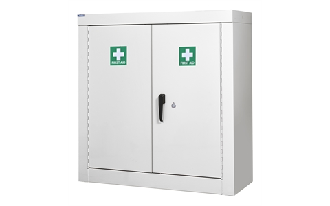 Three Quarter Height Heavy Duty First Aid Storage Cupboards