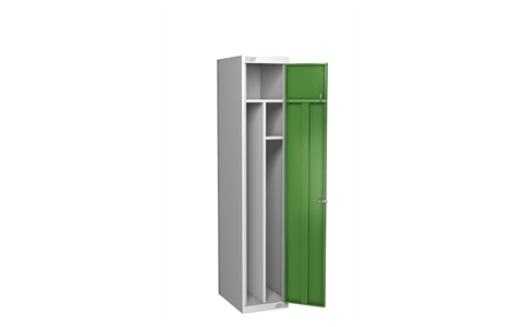 Personal Workwear Locker - 1800h x 380w x 450d mm - CAM Lock - Door Colour Green