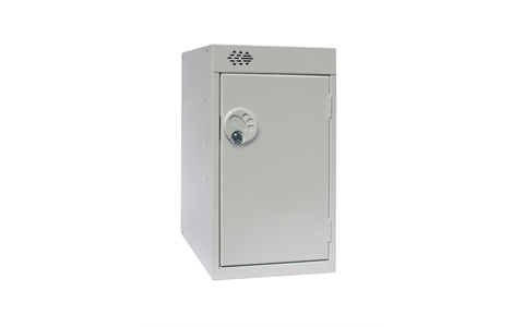 Quarto Lockers 511h x 300w x 450d mm - CAM Lock - Door Colour Light Grey