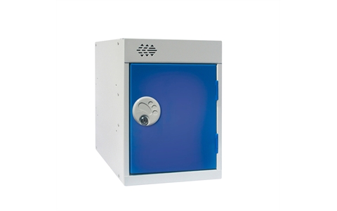 Sixto Lockers 372h x 300w x 300d mm - CAM Lock - Door Colour Blue