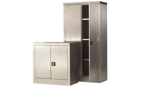 Stainless Steel Cupboards - 1 Shelf - H900mm x W460mm x D460mm