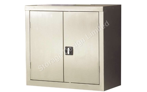 Stainless Steel Cupboards - 1 Shelf - H900mm x W900mm x D460mm