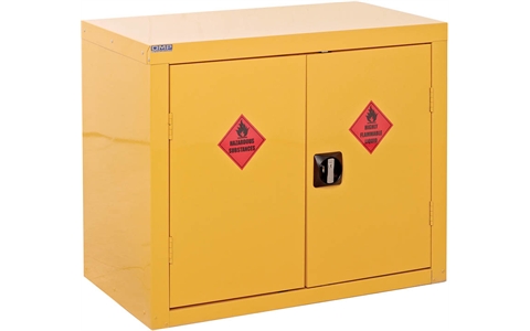 Wall Mounted Hazardous Cupboard H570mm x W850mm x D255mm