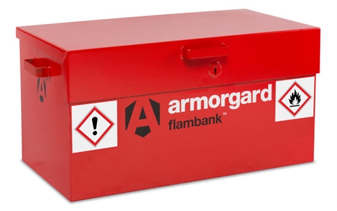 Flambank Hazardous Storage Box - Overall Size  H475mm x W985mm x D540mm