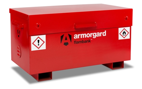 Flambank Hazardous Storage Box - Overall Size  H665mm x W1275mm x D675mm