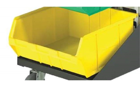 Link51 CP6 Container Plastic Yellow (Pack of 5.)