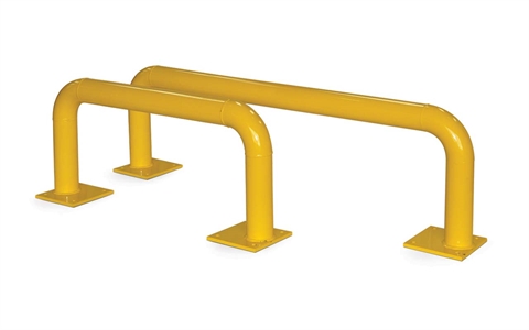 Pallet Racking End Tube Barrier 400mm height