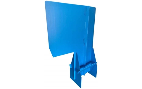 Temporary Workspace Partition-770mm Pack of 5 in Blue