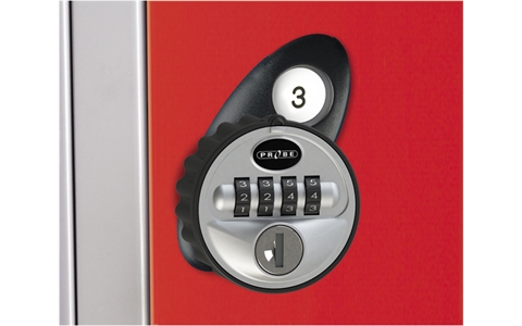 TYPE P Re-Programmable Combination lock for STEEL door lockers - Multiply by number of doors