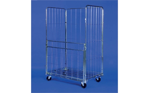 Four Sided Jumbo Roll Container with a 1/2 gate - Overall Size  H1833mm x W1200mm x L800mm