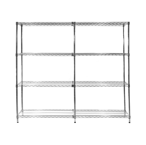 Chrome Wire Shelving Extension Bay