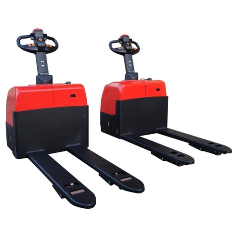 Medium Duty Compact Powered Pallet Truck - Fork Length: 1000mm - Width Over Forks: 680mm