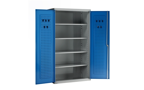 Tool Cabinet - H1800mm x W1000mm x D500mm - 4 x Adjustable Shelves