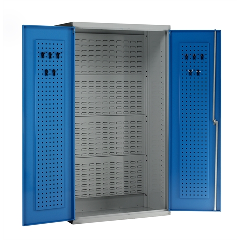 Tool Cabinet - H1800mm x W1000mm x D500mm - Full Rear Louvre Panel