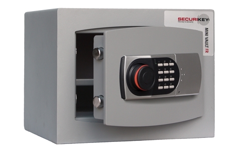 Gold Mini Vault 1 Fire Resistant - Electronic Locking F/S Safe - H294mm x W374mm x D325mm