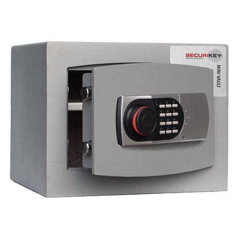 Mini Vault Cash and Valuables Safe - 29kg - Electric Locking -   H294mm x W374mm x D325mm