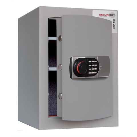 Mini Vault Cash and Valuables Safe - 52kg - Electric Locking -   H532mm x W374mm x D425mm