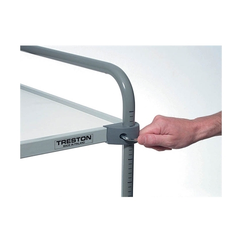 Adjustable Shelf Trolley - Extra Shelf - Load Capacity 50kg - Laminated board / Grey steel - Overall Size  W1000mm x D530mm