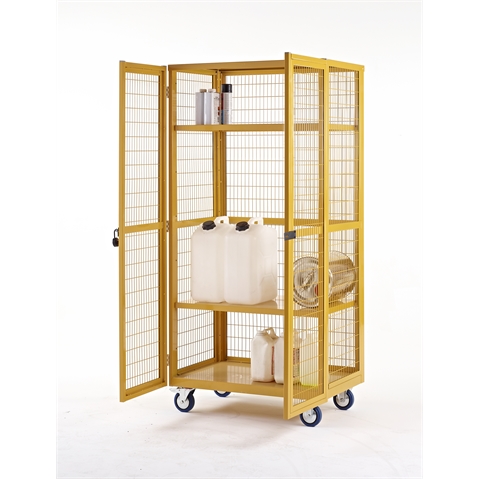 Extra Shelves to suit - W1200mm x D600mm - Yellow - Plywood