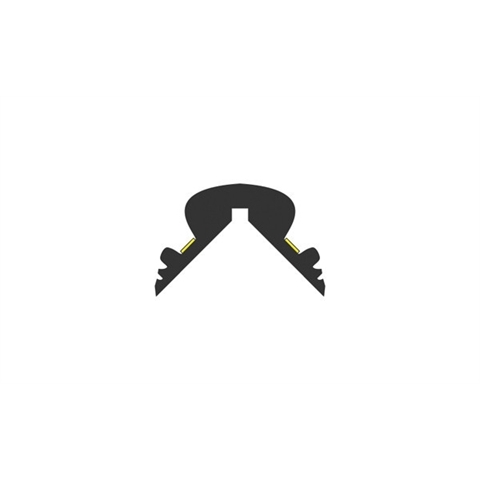 A095 Rubber Corner Protector 2500x100x100mm