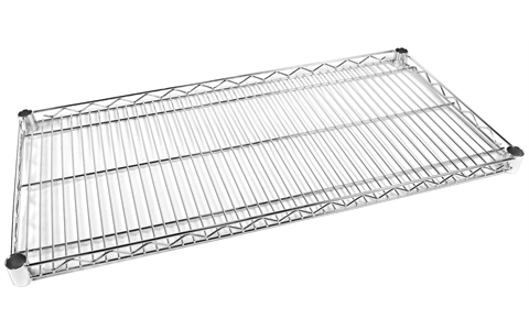 Chrome Wire Shelving Accessories - Lipped Shelf