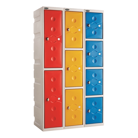 Full Height Plastic Lockers