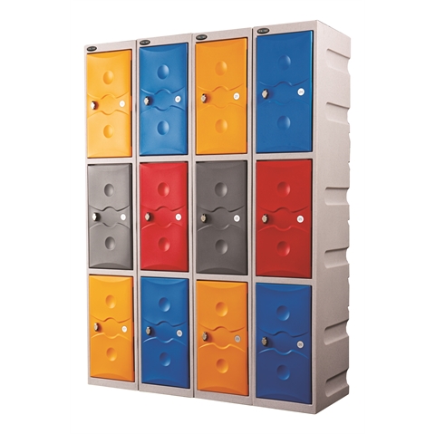 Full Height Weather Duty Plastic Lockers