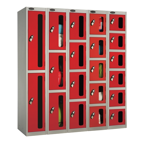 Probe Clear Door Lockers