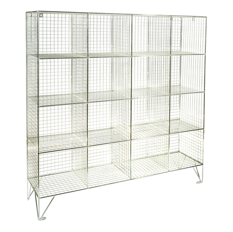 Mesh Multi Compartment Lockers