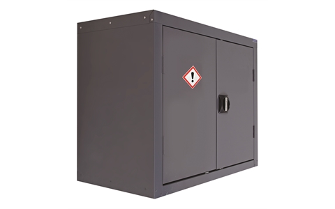 Wall Mounted COSHH Cupboard H570mm x W850mm x D255mm