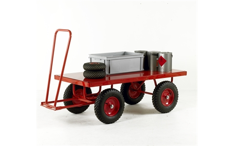 Steel Deck Turntable Trailers