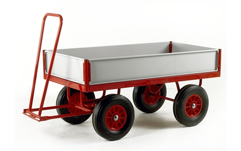 Turntable Trailer Steel Side Panels