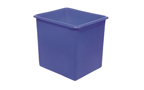 Container Truck - Polyethylene - Red - 540L - Internal Size - H700mm x W920mm x D610mm - Overall Size  H710mm x W1080mm x D830mm