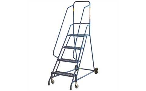 Spring Loaded Warehouse Safety Steps