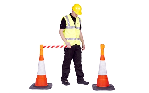 Tensacone Kit Comprising - 4 x Tensacone Units and 4 x 750mm Cones - H232mm x W100mm x D100mm