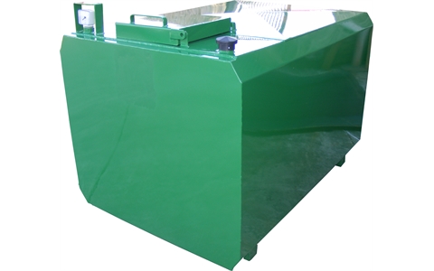 Bunded Waste Oil Tank - 2500L - H1350mm x W1000mm x L2250mm
