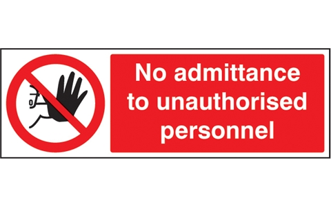 Warehouse Safety Signage