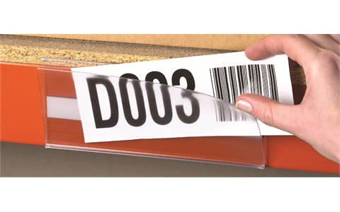 Self Adhesive Ticket Holder H54mm x W100mm -  Pack of 100