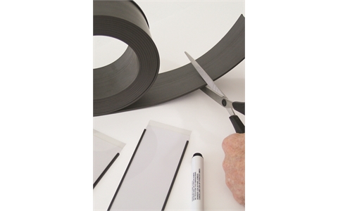 Racking & Shelving Label Holders - Magnetic - H25mm x L50m Roll