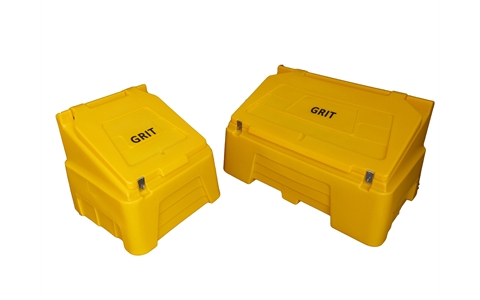 Yellow 115L Nestable Grit Bin