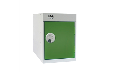 Sixto Lockers 372h x 300w x 300d mm - CAM Lock - Door Colour Green
